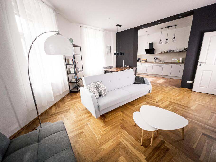 ✪ Firstclass-Apartment In Leipzig-Gohlis ✪ Buitenkant foto