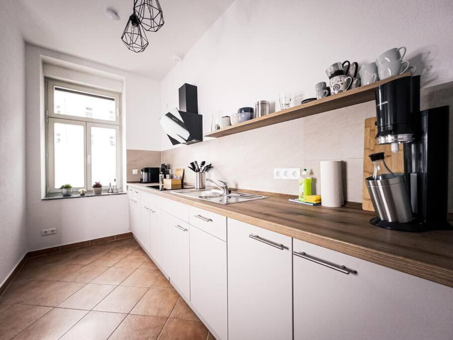 ✪ Firstclass-Apartment In Leipzig-Gohlis ✪ Buitenkant foto
