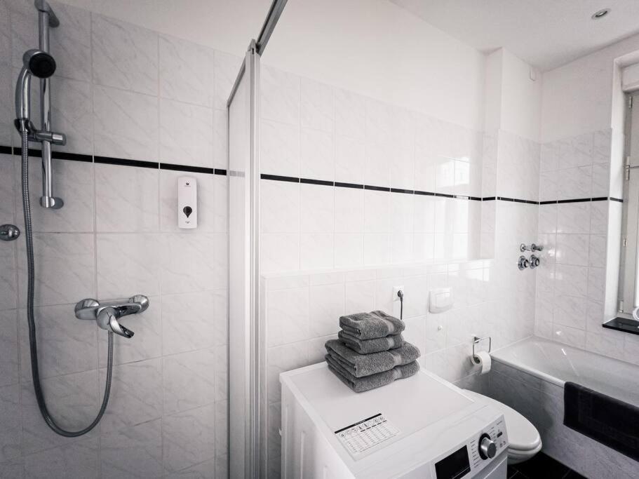 ✪ Firstclass-Apartment In Leipzig-Gohlis ✪ Buitenkant foto