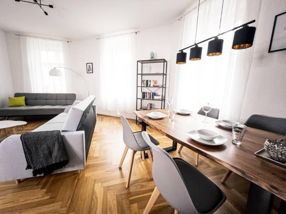 ✪ Firstclass-Apartment In Leipzig-Gohlis ✪ Buitenkant foto